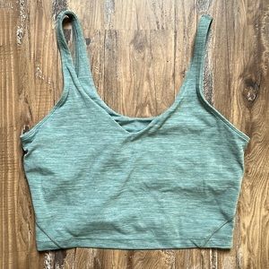 Lululemon Heathered Tidewater Teal Align Tank Top
